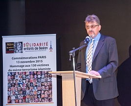 Sur les manifestations commémoratives en hommage aux victimes des attentats à Beslan, Paris et Nice, Paris, 1 septembre 2018