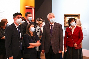Inauguration de l’exposition «Ilya Répine. Peindre l’âme russe» au Musée des Beaux-Arts de la Ville de Paris