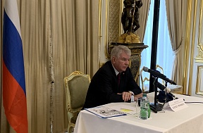 Пресс-конференция Посла России во Франции А.Ю.Мешкова Пресс-конференция Посла России во Франции А.Ю.Мешкова