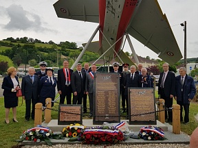 La cérémonie commémorative au cimetière du Grand-Andely La cérémonie commémorative au cimetière du Grand-Andely