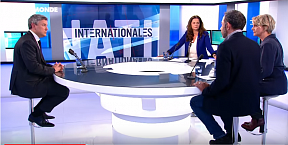 Artem Studennikov, ministre conseiller à l’Ambassade de Russie, est l'invité d'Internationales sur TV5MONDE, 29 avril 2018