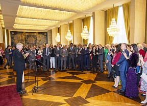 Sur la réception à l'occasion du Jour de la Russie Sur la réception à l'occasion du Jour de la Russie