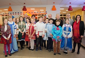 Sur l’inauguration de la section russe au Collège Marcel Roby, Saint-Germain-en-Laye, 13 février 2018