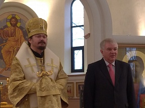 Sur la participation de S.E. l’Ambassadeur de Russie en France Alexey Meshkov à la cérémonie de la « petite » consécration de l’Eglise de Tous-les-Saints, Strasbourg, le 23 décembre 2018