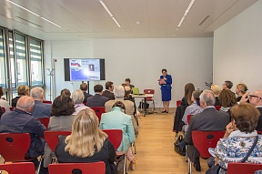 Sur la conférence donnée par Mme Robin Joy, historiographe du Parc historique d’État Fort Ross (États-Unis) sur le thème « L’héritage historique, culturel et spirituel russe en Amérique du Nord », Paris, 23 avril 2018