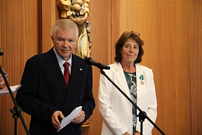 Remise de l'Ordre de l'Amitié à Mme Catherine Ivanov-Trotignon